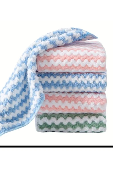 MODELHOME 3 Adet Mikrofiber Temizlik Bezi(30X30) -mutfak,lavabo,cam Için Kurulama Bezi - 5