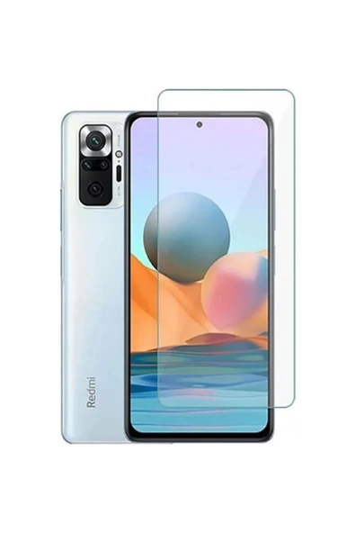 Xiaomi Redmi Note 10 Pro Uyumlu Premium Ekran Koruyucu 9h Sert Temperli Kırılmaz Cam Koruma Şeffaf ürün görseli
