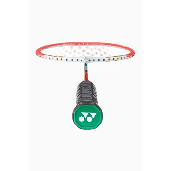 Yonex Muscle Power 2 (Kordajlı) U (Ort. 105g) G4 Badminton Raketi - Beyaz Kırmızı - 6