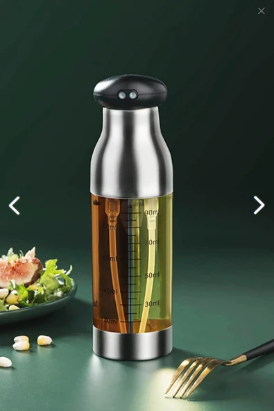 Çift Ölçekli Yağ ve Sirke Sprey Şişesi - Resim 3