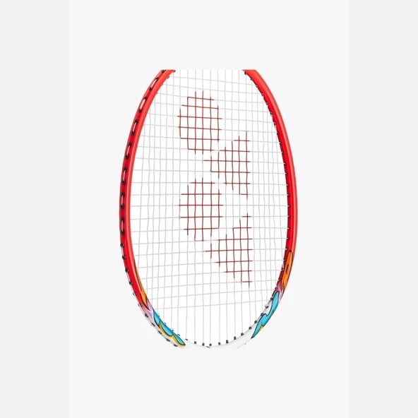 Yonex Muscle Power 2 (Kordajlı) U (Ort. 105g) G4 Badminton Raketi - Beyaz Kırmızı - 5