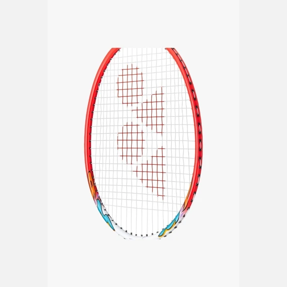 Yonex Muscle Power 2 (Kordajlı) U (Ort. 105g) G4 Badminton Raketi - Beyaz Kırmızı - 4