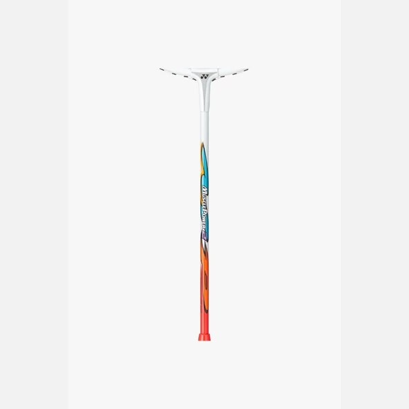 Yonex Muscle Power 2 (Kordajlı) U (Ort. 105g) G4 Badminton Raketi - Beyaz Kırmızı - 3