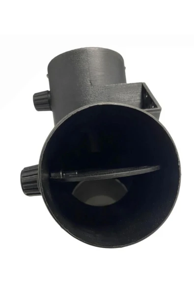 Coolman Webasto Tipi Hava Ayırıcı Klapeli Y Boru (75mm) - 2