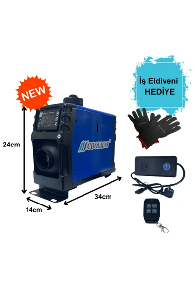 Webasto Tipi A44 Mini Portatif Dizel Isıtıcı (2.8kW)