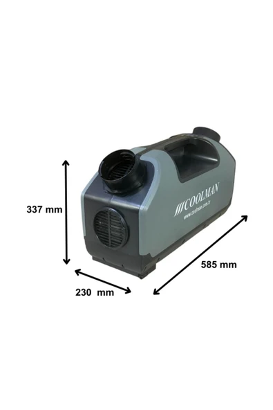 Coolman Portatif Klima (24V+220V Adaptör) - 2