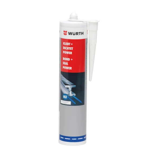 Würth Yapıştırıcı Sızdırmaz Power Beyaz 300ML