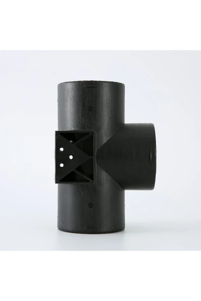 Coolman Webasto Tipi Hava Ayırıcı Klapeli T Boru (75mm) Uyumlu - 3