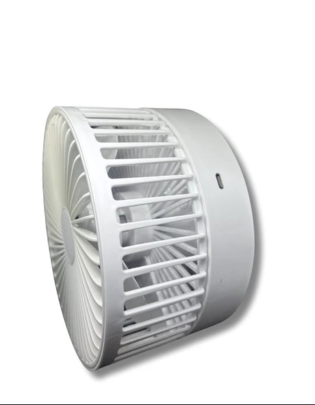 108 Taşınabilir Masaüstü Beyaz Usb Fan - 3