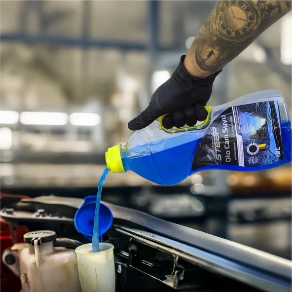 STEEP Oto Cam Suyu -20 Derece Antifriz İçerikli 1.8 Lt - Resim 5