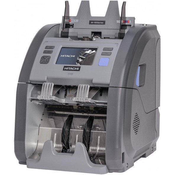 Hitachi I-Hunter IH-110 İki Katlı 20 Ülke Kombinasyonlu Karışık Para Sayma Makinesi - 2