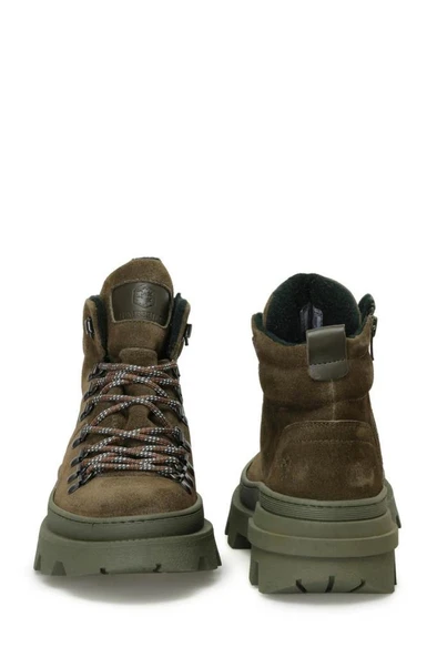 LUMBERJACK BRUNELLPO 2025 HAKİ HAKİKİ DERİ COMFORT CASUAL TARZ BOT - 7