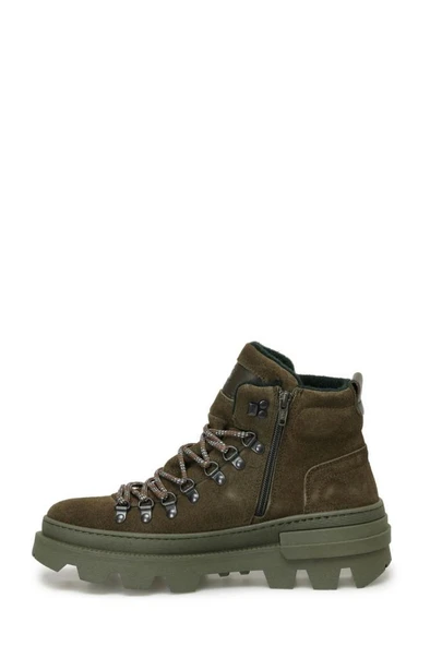 LUMBERJACK BRUNELLPO 2025 HAKİ HAKİKİ DERİ COMFORT CASUAL TARZ BOT - 5
