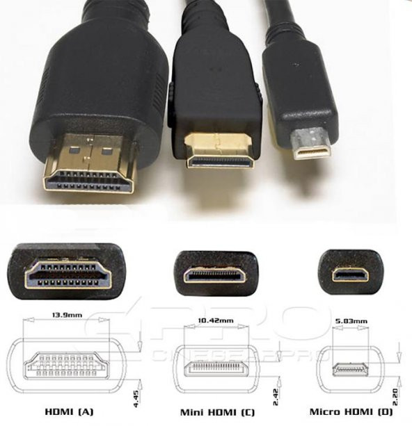 PrimeX PX-HQM1 Micro HDMI to HDMI Çevirici - 3