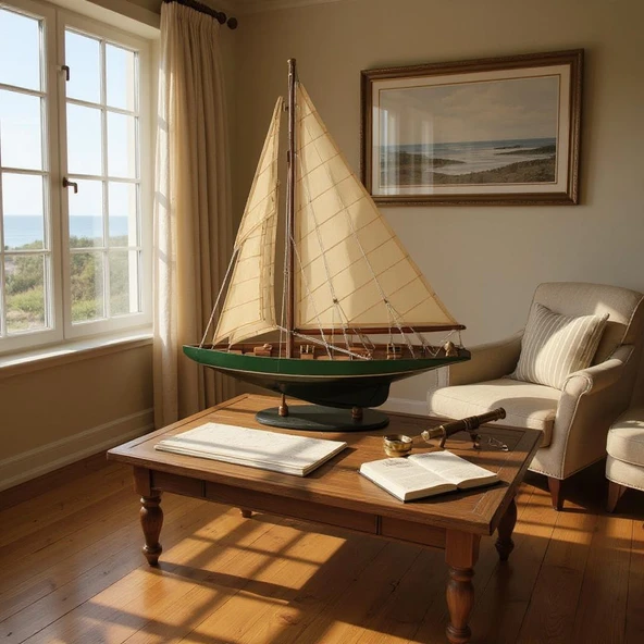 DENİZCİLİK GRUBU-Vietnam Gemiler-SHAMROCK-60x11x76 CM-JYT0002PGB-60 ürün görseli