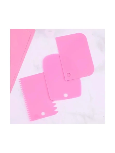 21 Parça Pasta Süsleme Seti - Paslanmaz Çelik Kremalı Boru Uçları, Tekrar Kullanılabilir Hamur Torbaları, Dönüştürücüler ve Kazıyıcılar - 2