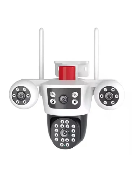 2K QuadHD 4 Kameralı CCTV Güvenlik Kamerası Su Geçirmez IP66