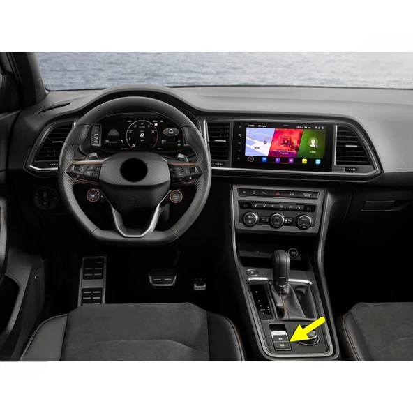 Cupra Ateca 2021-2025 El Fren Auto Hold Düğmesi Tuşu 575927225A - 2