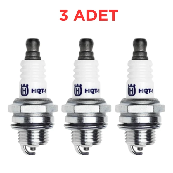 HUSQVARNA BUJİ HQT-1 14 mm 2 ZAMANLI BUJİ 3 ADET (Motorlu Testere-Tırpan) - 1