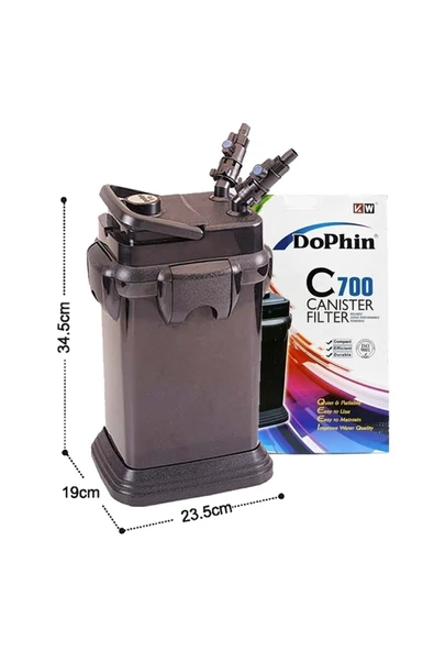 Dophin Akvaryum Dış Filtre 700 L/h
