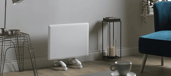 Nobo Compact NUL4T2 1500 W Elektrikli Konvektör Panel Isıtıcı Beyaz - Resim 2