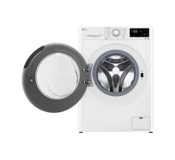LG F4V3VYW3WE 1400 Devir 9 KG Çamaşır Makinesi - Resim 2