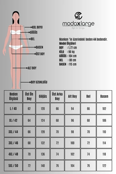 Kadın Büyük Beden Kısa Kollu Şeritli Etek Takım 8204-25 - 9