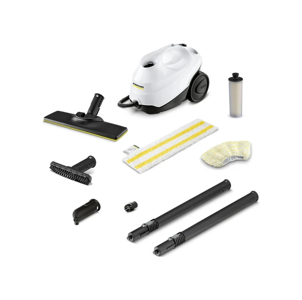 Karcher SC 3 Easyfix Buharlı Temizlik Makinesi Beyaz - 1