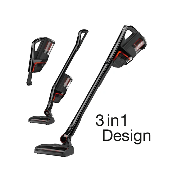 Miele Triflex Hx1 Facelift Smul1 Dikey Şarjlı Süpürge Siyah - 1