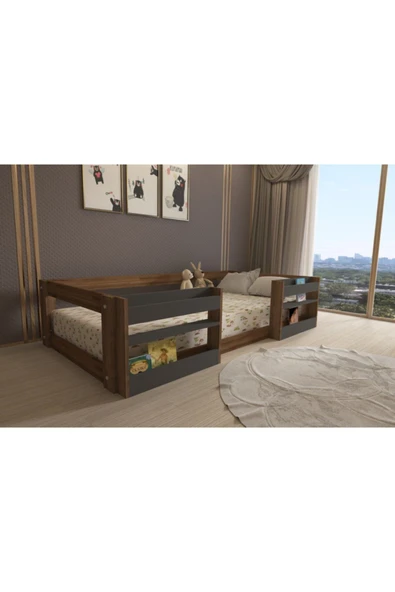 Ninnimo  Montessori 90x190 Yatak Uyumlu Karyola M6-24