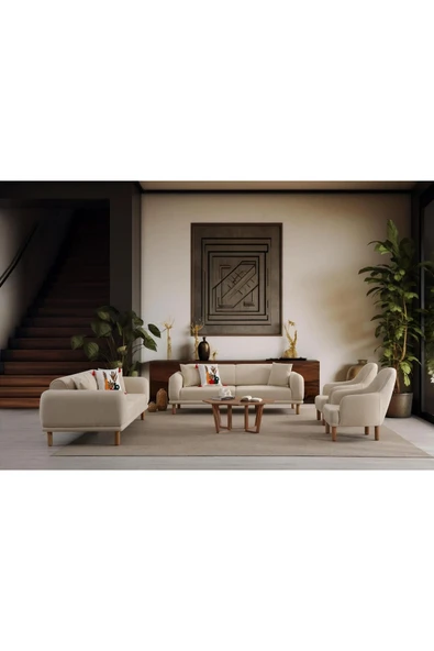 Ak sofa Stella Koltuk Takımı 3+3+1