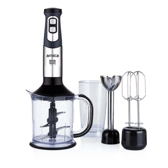 Arnica Diva Trend GH21592 Gümüş 1200 W Blender Seti - 1