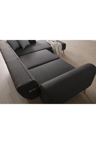 Ak sofa Leon Köşe Sağ Köşe Antrasit - 5