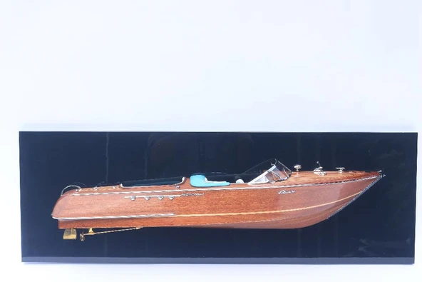 DENİZCİLİK GRUBU-Vietnam Gemiler-RIVA AQUARAMA HALF HULL-100x10x30 CM-JHH0013W ürün görseli