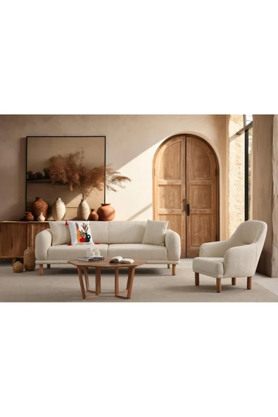 Ak sofa Stella Koltuk Takımı 3+3+1+1 - 2