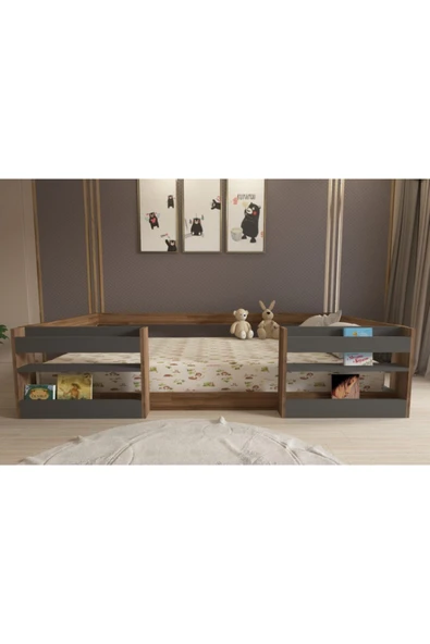 Ninnimo  Montessori 90x190 Yatak Uyumlu Karyola M6-24 - 2
