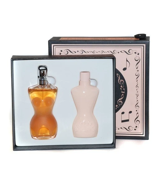 Jean Paul Gaultier 100 ml edt parfüm+100 ml vücut losyonu kadın kofre - 3