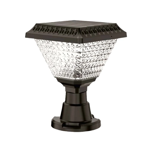 CATA CT-7315 Solar Bahçe Set Üstü Armatür Lambası 30W Dış Mekan Aydınlatma 6500K Beyaz Işık - 8