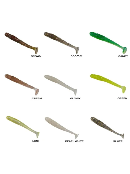 Ryuji Togo 6cm Silikon Yem 9 Adet - Resim 2