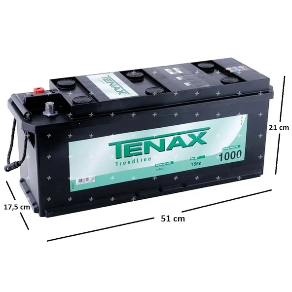 Tenax 12 V 135 Ah 1000 A En Varta Akü Üretimi - Resim 2