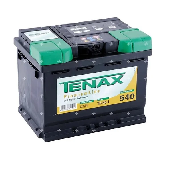 Tenax 12 V 60 Ah Amper 540A En Varta Akü Üretimi