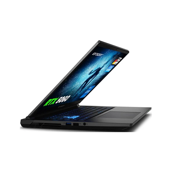 ERAZER Defender 17 P1 MD600007 Intel Core i7 13620H 16GB RAM 1TB SSD RTX5060 17.3" 240Hz IPS QHD FreeDOS Oyuncu Laptop - Resim 4