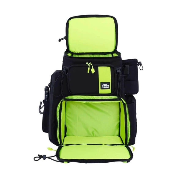 Fubelo Chap Balıkçı Sırt Çantası Siyah - 3