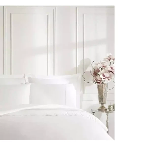 Özdilek Ranforce Çift Kişilik Nevresim Takımı Tencel Lucent Beyaz - 2
