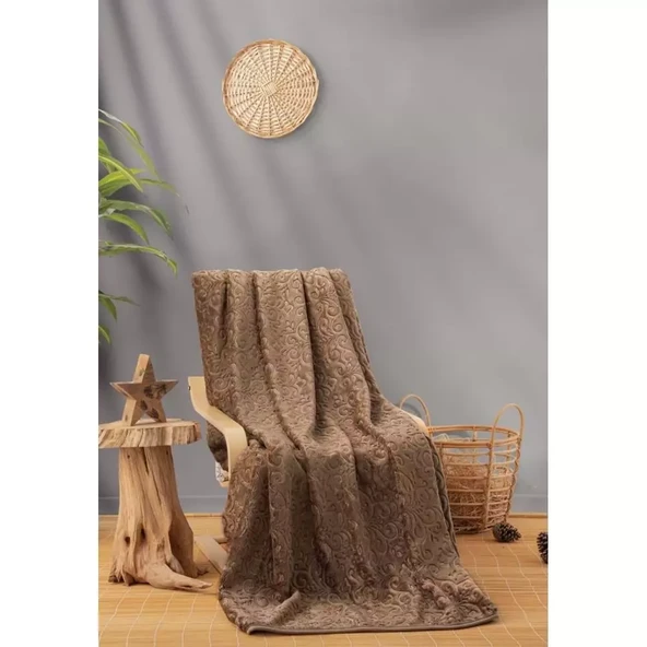 Cotton Box Emboss Çift Kişilik Battaniye 220x240 Capicino ürün görseli