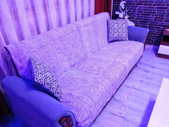 Mandaş yeni nesil kolsuz Berje Takım Koltuk Örtüsü 3+3+1+ 1 Lila