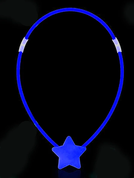 Glow Stick Yıldız Kolye - Resim 3
