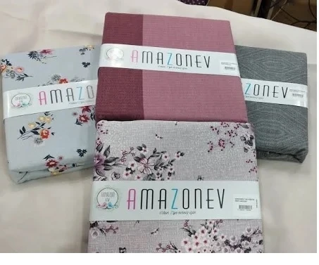 Amazon Ev Pamuk Dokuma Tek Kişilik Pike 160*240 Cm toptan karışık renk 10 adet