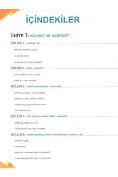 Palme 11.Sınıf Fizik Konu Anlatimli Fen Liseleri - 2