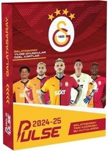 2024 2025 Galatasaray Futbolcu Kartı 12 Kart Pulse